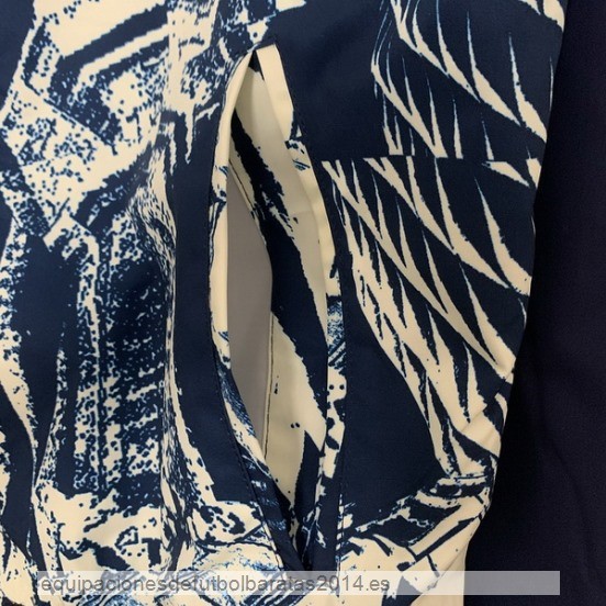 Nuevo Rompevientos Bayern Munich 23/24 Azul Marino Rojo Baratas